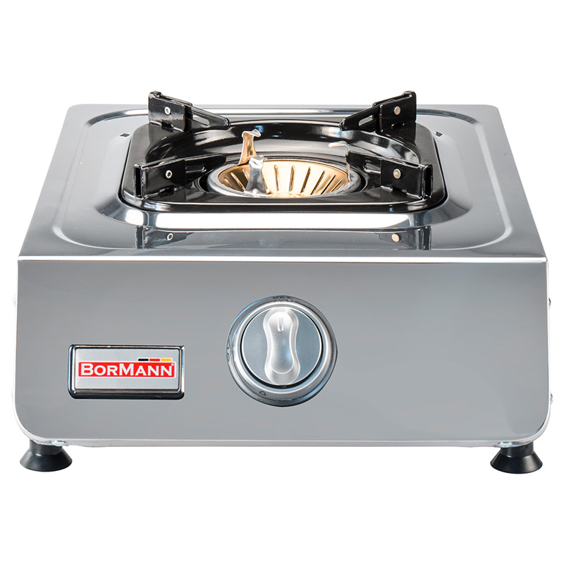 Bormann Elite BLG2800 Μονή Εστία Υγραερίου  Ανοξείδωτη - 2,75 kW (022343) 